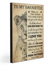 TO MY DAUGHTER 20x30 Gallery Wrapped Canvas Prints front