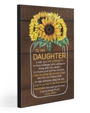TO MY DAUGHTER 20x30 Gallery Wrapped Canvas Prints front