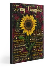 TO MY DAUGHTER 20x30 Gallery Wrapped Canvas Prints front