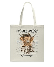 IT'S ALL MESSY Tote Bag tile