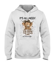 IT'S ALL MESSY Hooded Sweatshirt tile