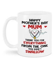 FROM THE ONE YOU DIDN'T SWALLOW Mug back