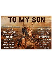 TO MY SON Horizontal Poster tile