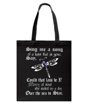 Sing me a song of a lass that is gone Tote Bag tile