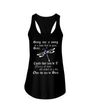 Sing me a song of a lass that is gone Ladies Flowy Tank tile