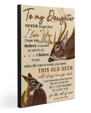 TO MY DAUGHTER 20x30 Gallery Wrapped Canvas Prints front