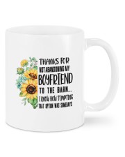 ABANDONING MY BOYFRIEND TO THE BARN Mug front