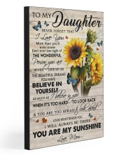 TO MY DAUGHTER 20x30 Gallery Wrapped Canvas Prints front