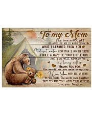 TO MY MOM Horizontal Poster tile