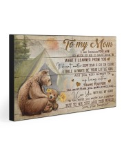 TO MY MOM 30x20 Gallery Wrapped Canvas Prints front