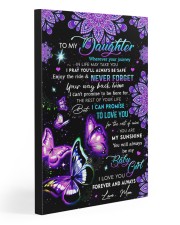 TO MY DAUGHTER 20x30 Gallery Wrapped Canvas Prints front