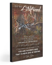 TO MY GIRLFRIEND 20x30 Gallery Wrapped Canvas Prints front