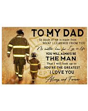 TO MY DAD 17x11 Poster thumbnail