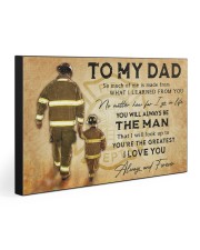 TO MY DAD 30x20 Gallery Wrapped Canvas Prints front