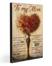 TO MY MOM 20x30 Gallery Wrapped Canvas Prints front
