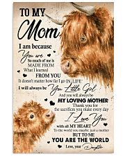 TO MY MOM 24x36 Poster front