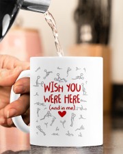 WISH YOU WERE HERE AND IN ME Mug ceramic-mug-lifestyle-65