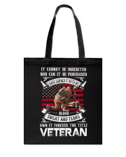 OWN IT FOREVER THE TITLE VETERAN Tote Bag tile