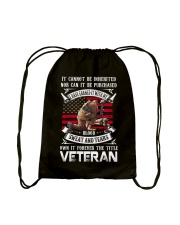 OWN IT FOREVER THE TITLE VETERAN Drawstring Bag tile