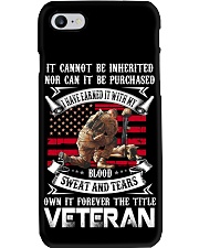 OWN IT FOREVER THE TITLE VETERAN Phone Case tile