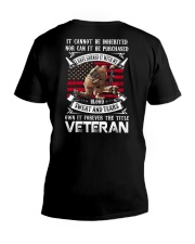 OWN IT FOREVER THE TITLE VETERAN V-Neck T-Shirt tile