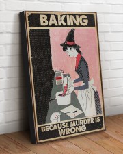 BAKING BECAUSE MURDER IS WRONG 20x30 Gallery Wrapped Canvas Prints aos-canvas-pgw-20x30-lifestyle-front-14