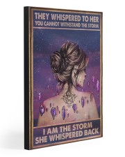 I AM THE STORM 20x30 Gallery Wrapped Canvas Prints front