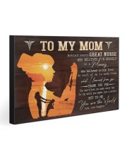 TO MY MOM 30x20 Gallery Wrapped Canvas Prints front