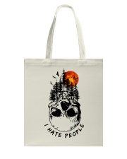 I HATE PEOPLE Tote Bag thumbnail