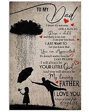 TO MY DAD - MB162 11x17 Poster front