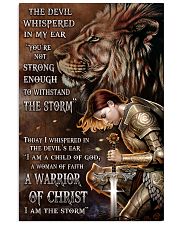 A WARRIOR OF CHRIST 24x36 Poster front