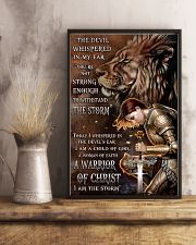 A WARRIOR OF CHRIST 24x36 Poster lifestyle-poster-3