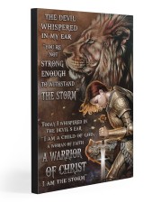 A WARRIOR OF CHRIST 20x30 Gallery Wrapped Canvas Prints thumbnail