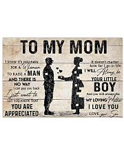 TO MY MOM Horizontal Poster tile