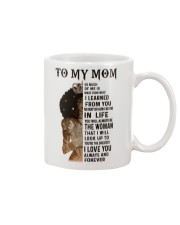 TO MY MOM Mug front