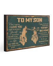 TO MY SON 30x20 Gallery Wrapped Canvas Prints front