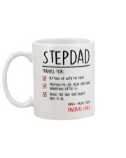 TO MY STEPDAD Mug back
