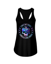 I BET MY SOUL Ladies Flowy Tank tile