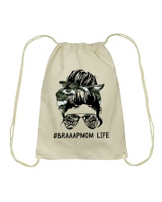 BRAAAPMOM LIFE Drawstring Bag tile