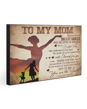 TO MY MOM 30x20 Gallery Wrapped Canvas Prints front