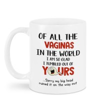 I TUMBLED OUT OF YOURS Mug back