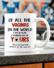 I TUMBLED OUT OF YOURS Mug ceramic-mug-lifestyle-57