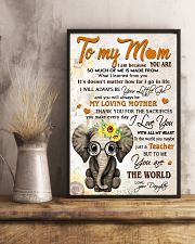 TO MY MOM - TEACHER 24x36 Poster lifestyle-poster-3