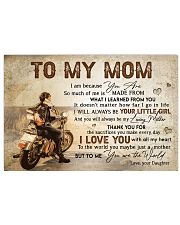 TO MY MOM Horizontal Poster tile