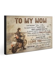 TO MY MOM 30x20 Gallery Wrapped Canvas Prints front