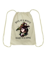 SOUL OF A WITCH HEART OF A HIPPIE Drawstring Bag tile