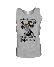 BUCKLE UP BUTTERCUP Unisex Tank tile