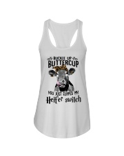 BUCKLE UP BUTTERCUP Ladies Flowy Tank tile