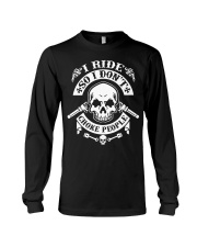 I RIDE SO I DON'T CHOKE PEOPLE - MB324 Long Sleeve Tee tile