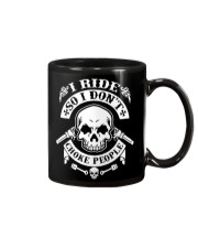 I RIDE SO I DON'T CHOKE PEOPLE - MB324 Mug tile